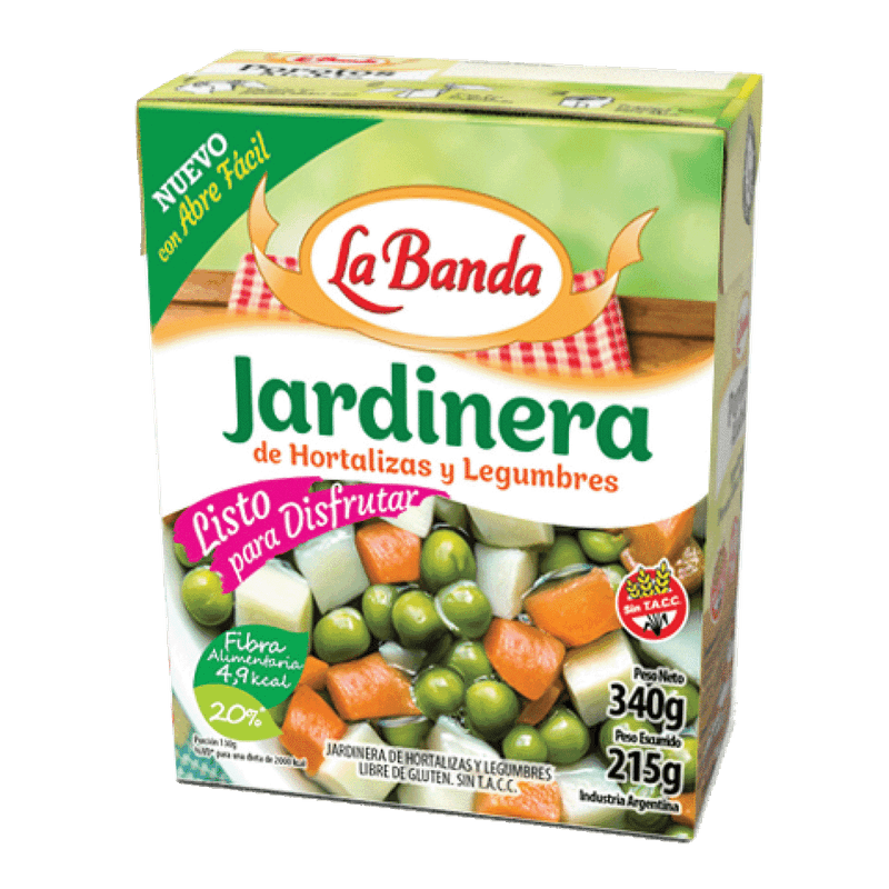 Jardinera LA BANDA Tetra 340g