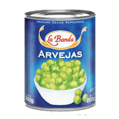 Arvejas LA BANDA Remojadas 350g