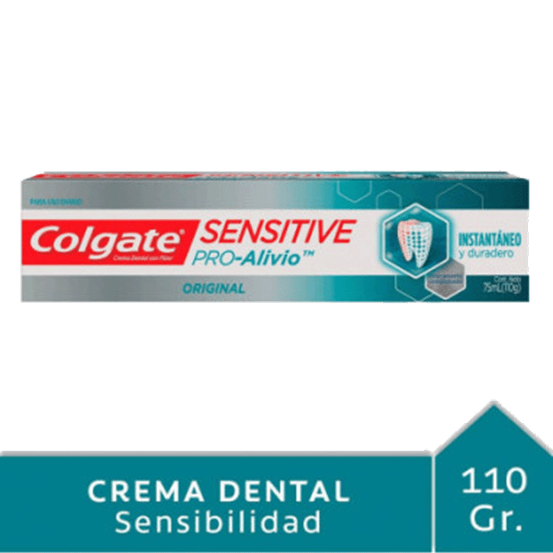 Dentifrico COLGATE Sensitive Pro Alivio Blanqueador 110g