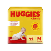 Pañales HUGGIES Jumbo Classic M 44u
