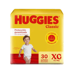 Pañales HUGGIES Jumbo Classic XG 30u