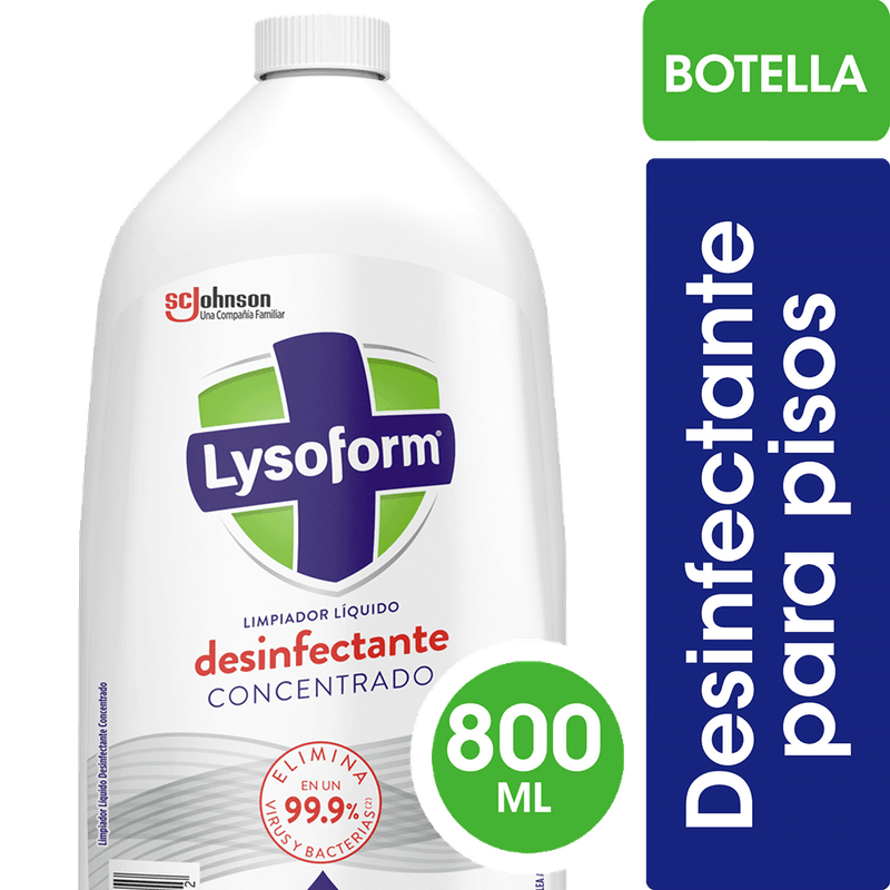 Limpiador Liquido LYSOFORM Original 800ml