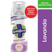 Desodorante  Ambiente LYSOFORM Aerosol Lavanda 285c