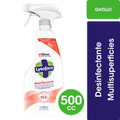 Limpiador Liquido LYSOFORM Multisuperficie Gatillo 500c