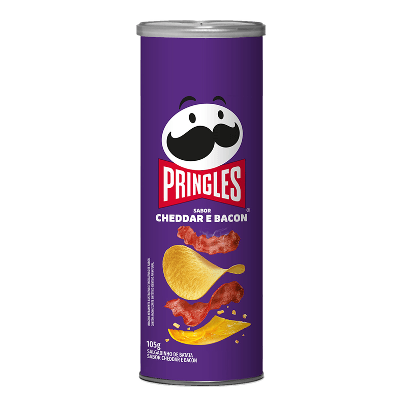 Papas Fritas PRINGLES CheddarBacon 105g