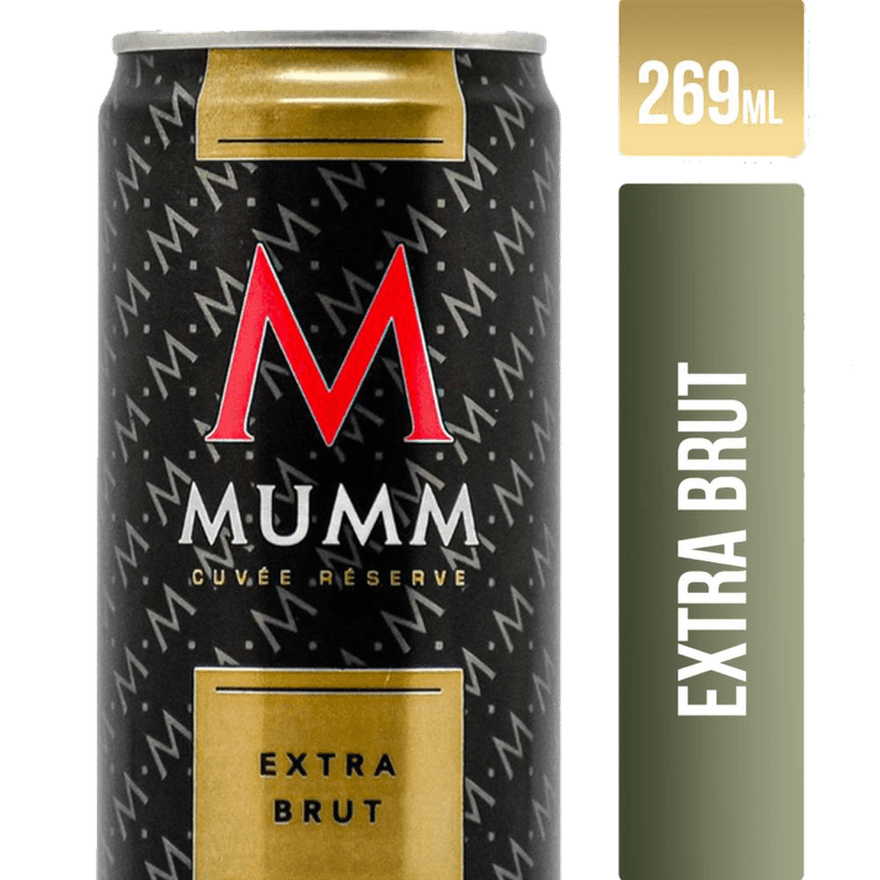 Champaña MUMM Extra Brut Lata 269c