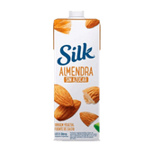 Alimento Liquido SILK Sin Azucar Almendras 1l