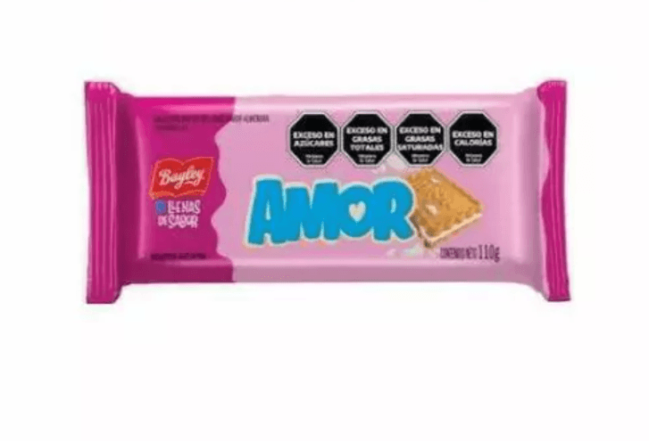 Galletitas Vainilla Rellenas Almendra Amor X3 110 gr