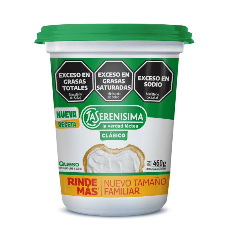 Queso LA SERENISIMA Clasico Light 460g