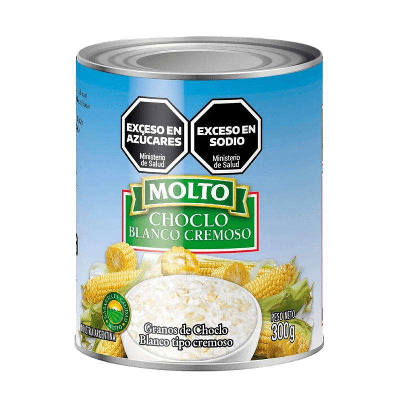 Choclo MOLTO Cremoso Blanco 300g