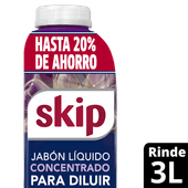 Jabon Liquido SKIP Power Deluxe Para Diluir 500ml