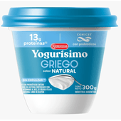 Yogur YOGURISIMO Griego Natural Sin Endulzar 300g