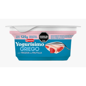 Yogur YOGURISIMO Griego Frutillas a la Crema 125g