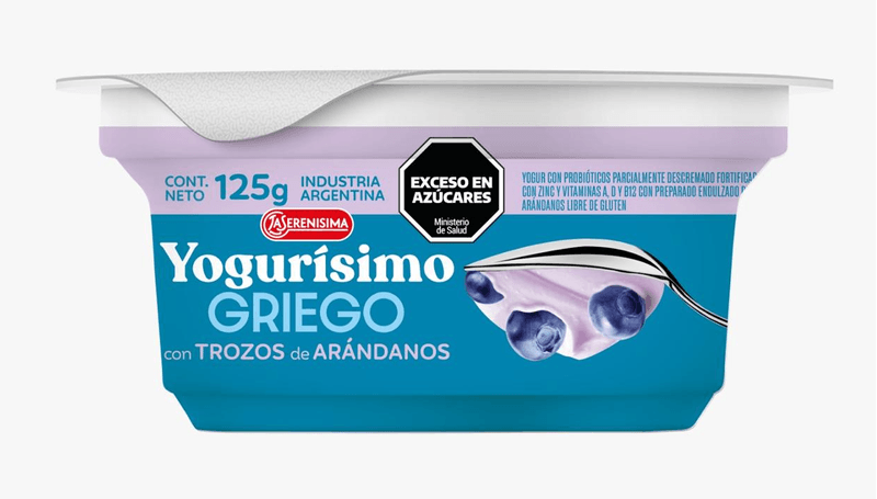 Yogur YOGURISIMO Griego Arandanos 125g