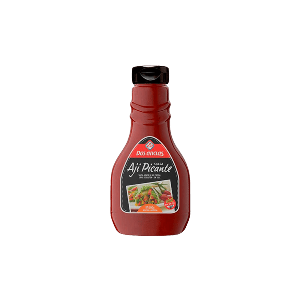 Salsa Aji Picante Dos Anclas x 260 gr