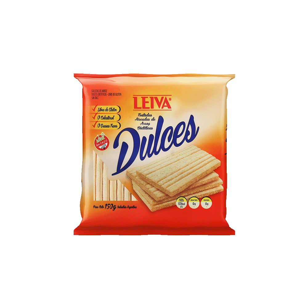 Tostadas Arroz Dulce Leiva 150 gr