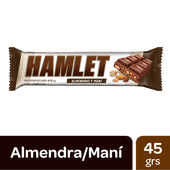 Chocolate HAMLET Almendras/Mani 45g