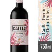 Vino CALLIA Tardio Tinto Dulce 750c