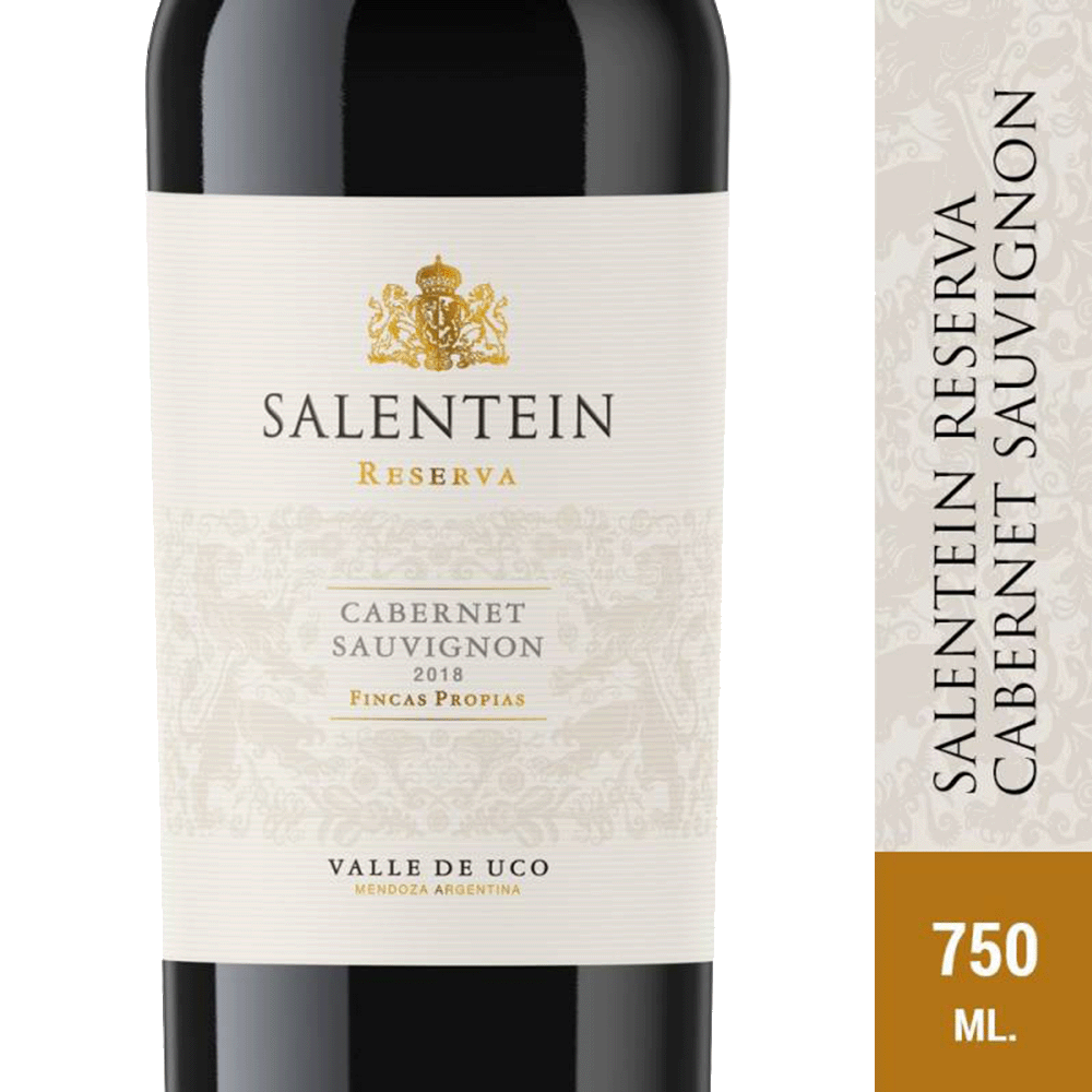 Vino Cabernet Sauvignon Reserva Salentein 750ml
