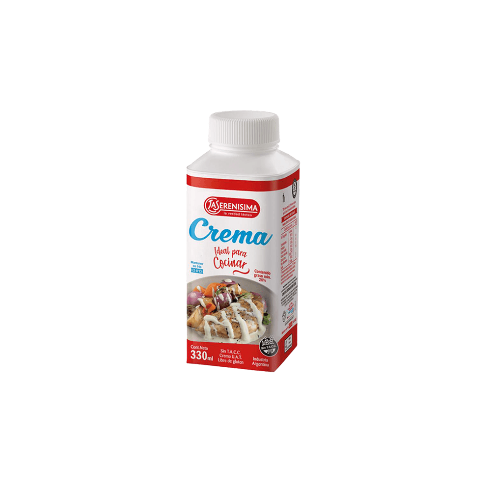 Crema de Leche La Serenísima para Cociar x 330 ml