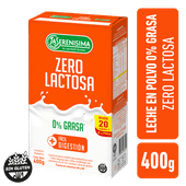 Leche Polvo LA SERENISIMA Modificada Zero Lactosa 400g