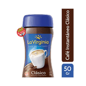 Café LA VIRGINIA Clasico Frasco 50g