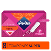 Tampones NOSOTRAS Super 8u