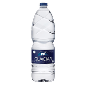 Agua Mineral GLACIAR Sin Gas 1.5Lt