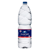 Agua Mineral GLACIAR Con Gas 1.5l