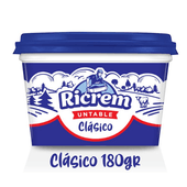 Queso Untable RICREM Clasico Pote 180g
