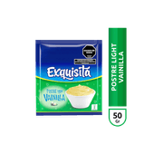 Postre EXQUISITA Light Vainilla 50g
