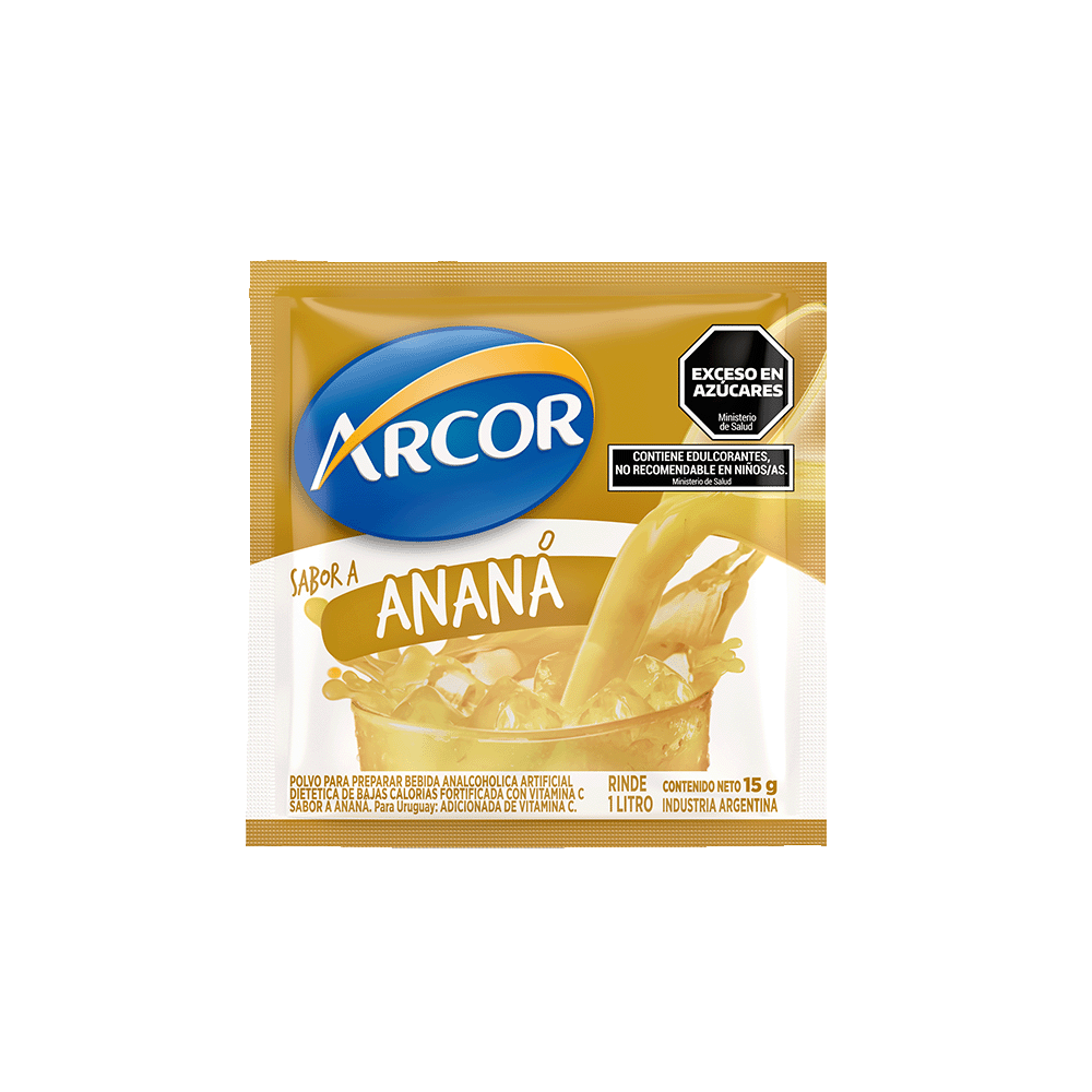 Jugo en Polvo Arcor Anana x 15 gr