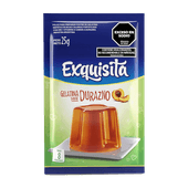 Gelatina EXQUISITA Sin Azucares Durazno 25g