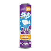 Bolsa Residuos SIYI Cierre Facil Rollo (45x55) 20u