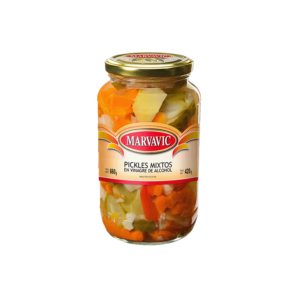 Pickles en Vinagre Marvavic x 420 gr
