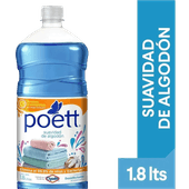 Limpiador Líquido POETT Suavidad Algodón 1.8L