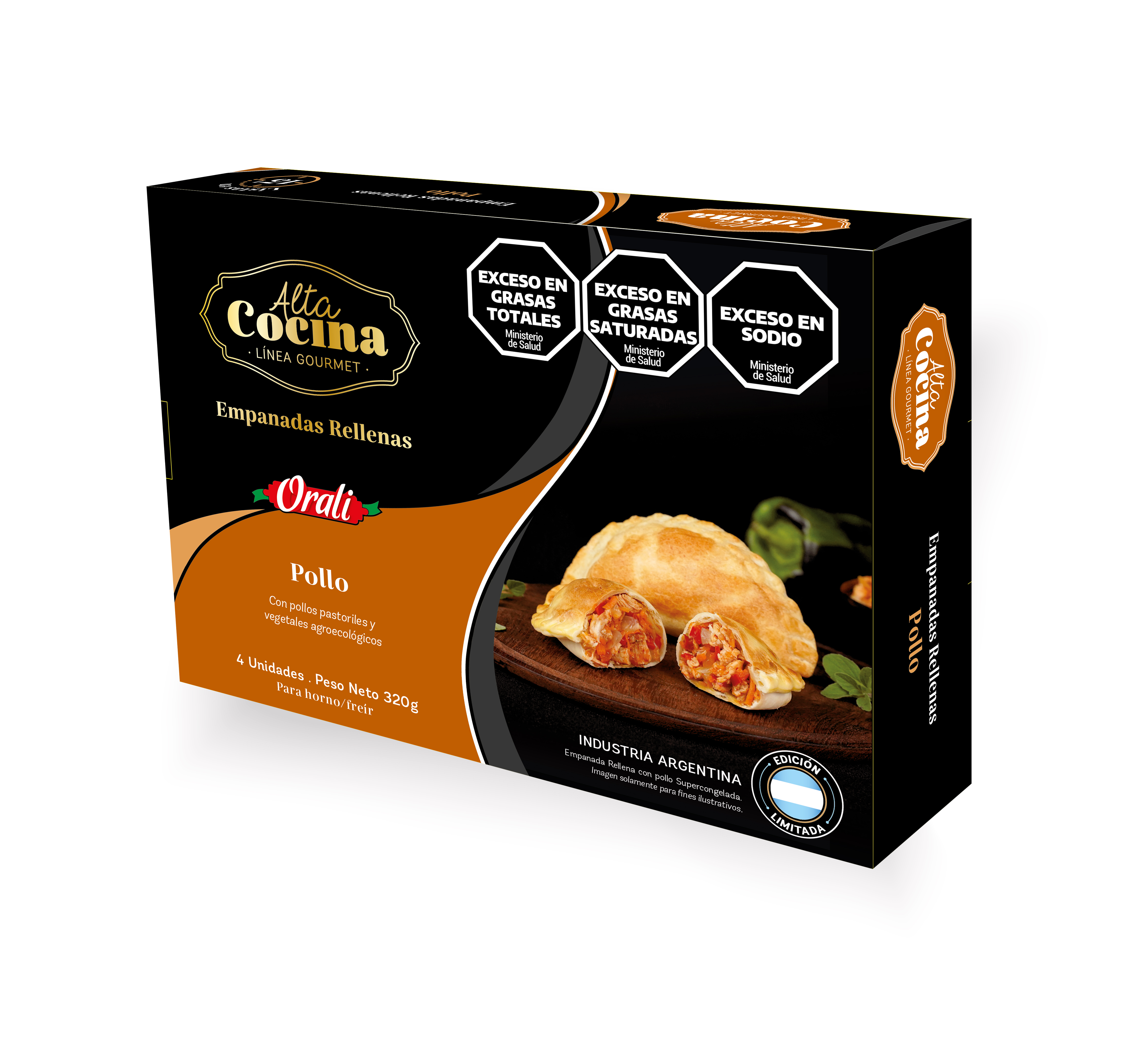 Empanadas ORALI Pollo 4Uni 320g