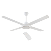 Ventilador AXEL de techo c/c.remot s/luz Bco AX-140AB 1