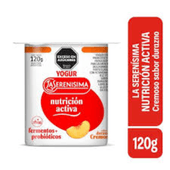 YOGUR LA SERENISIMA CREMOSO FFS ENTERO DURAZNO 120G NUEV 120g
